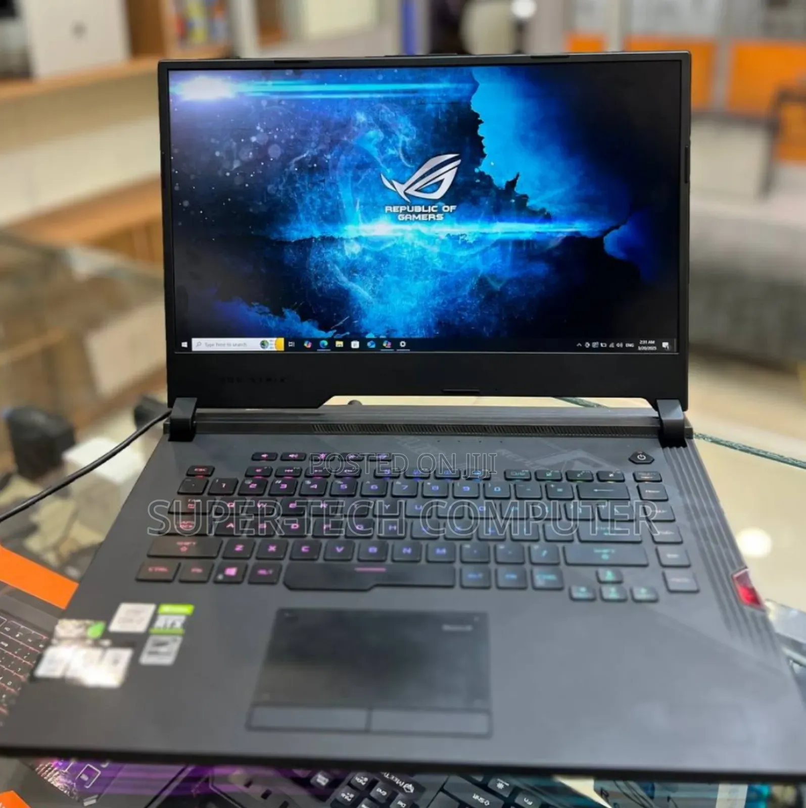 New Laptop Asus ROG Strix G15 16GB Intel Core I7 SSD 512GB
