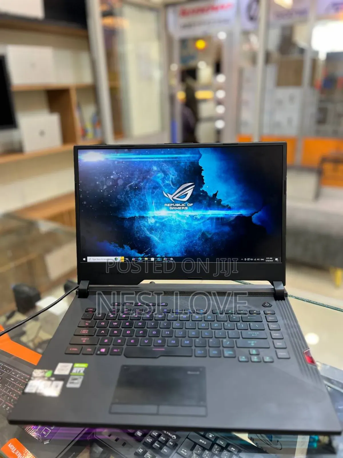 New Laptop Asus ROG Strix G15 G512 16GB Intel Core I7 SSD 512GB