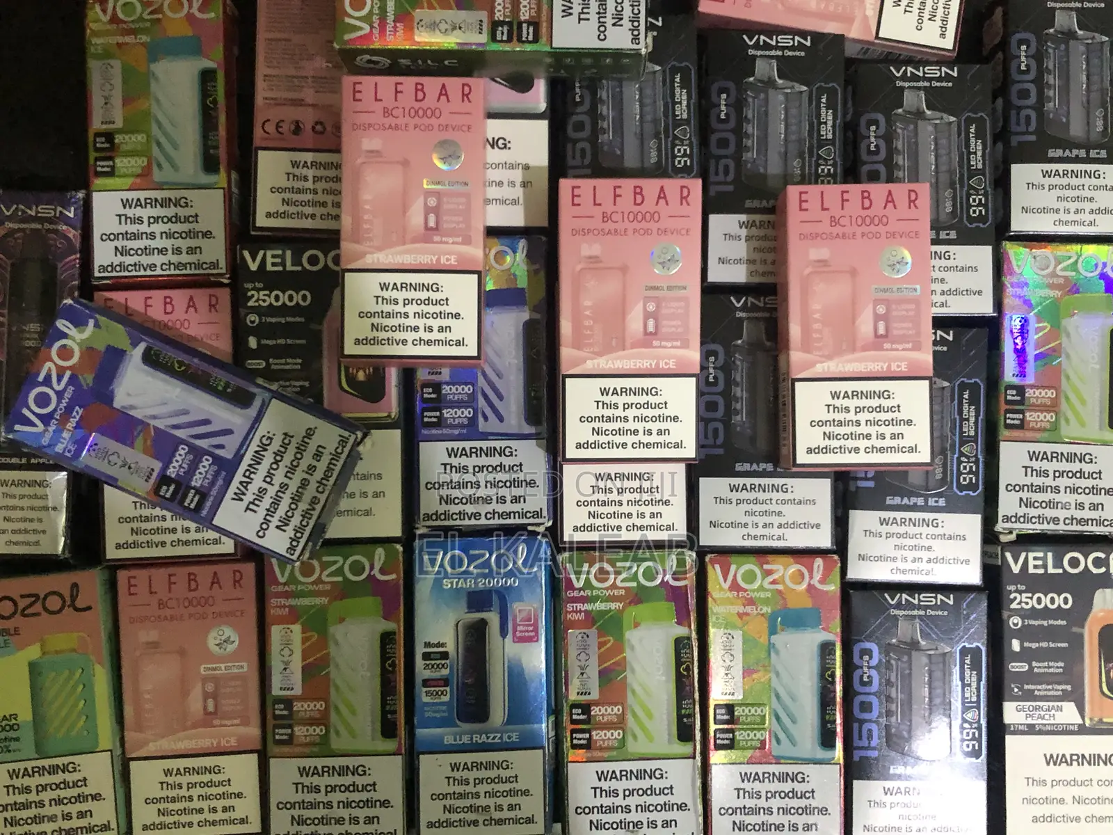 Vapes and Juices in Quantitiy