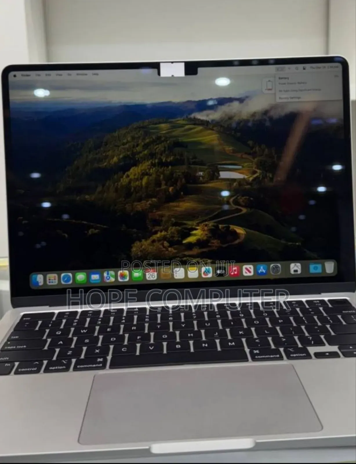 New Laptop Apple MacBook Air 2022 M2 8GB Intel Core I7 SSD 256GB