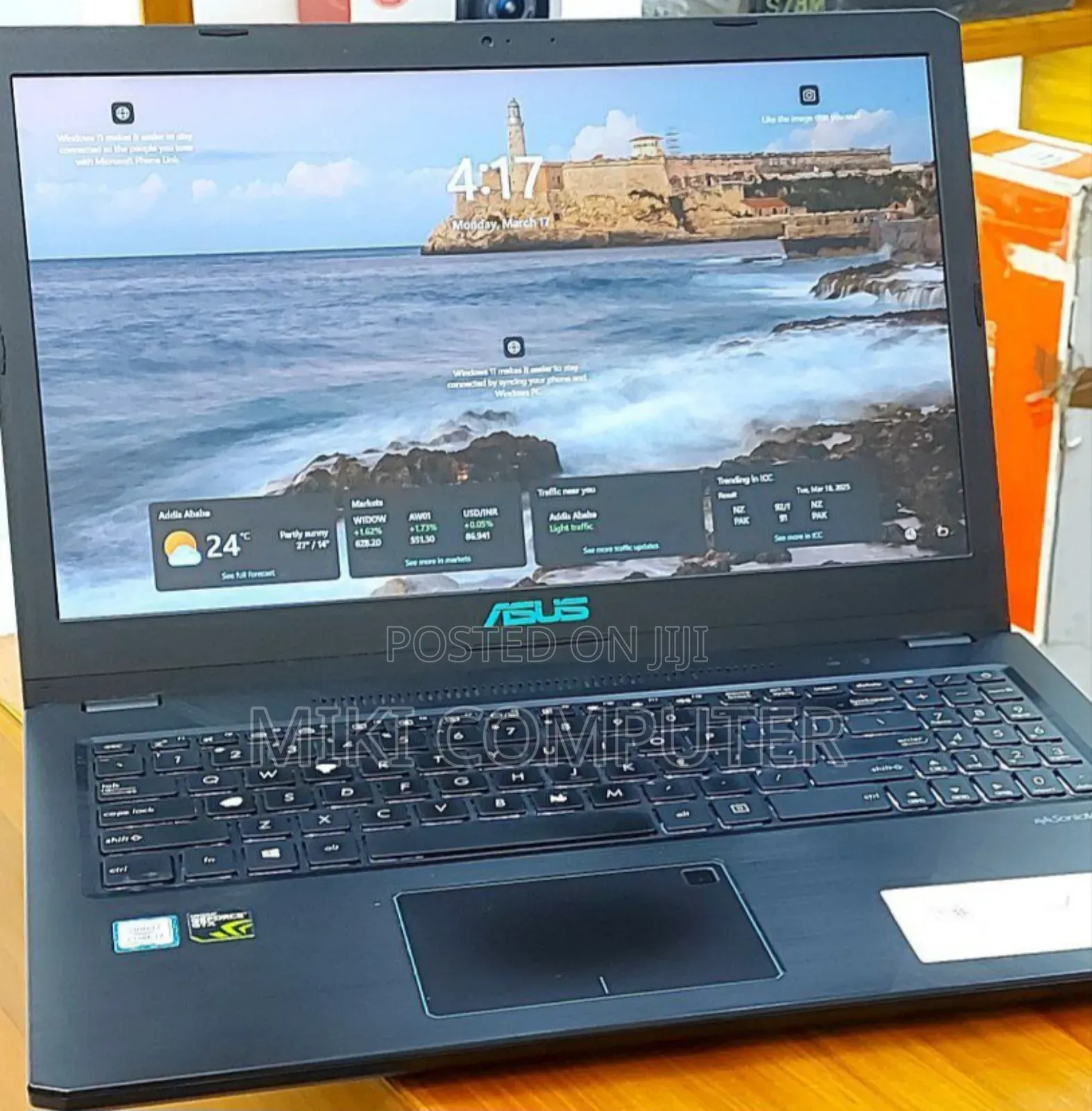 New Laptop Asus VivoBook 15 X505BA 16GB Intel Core I7 HDD+SSD 256GB