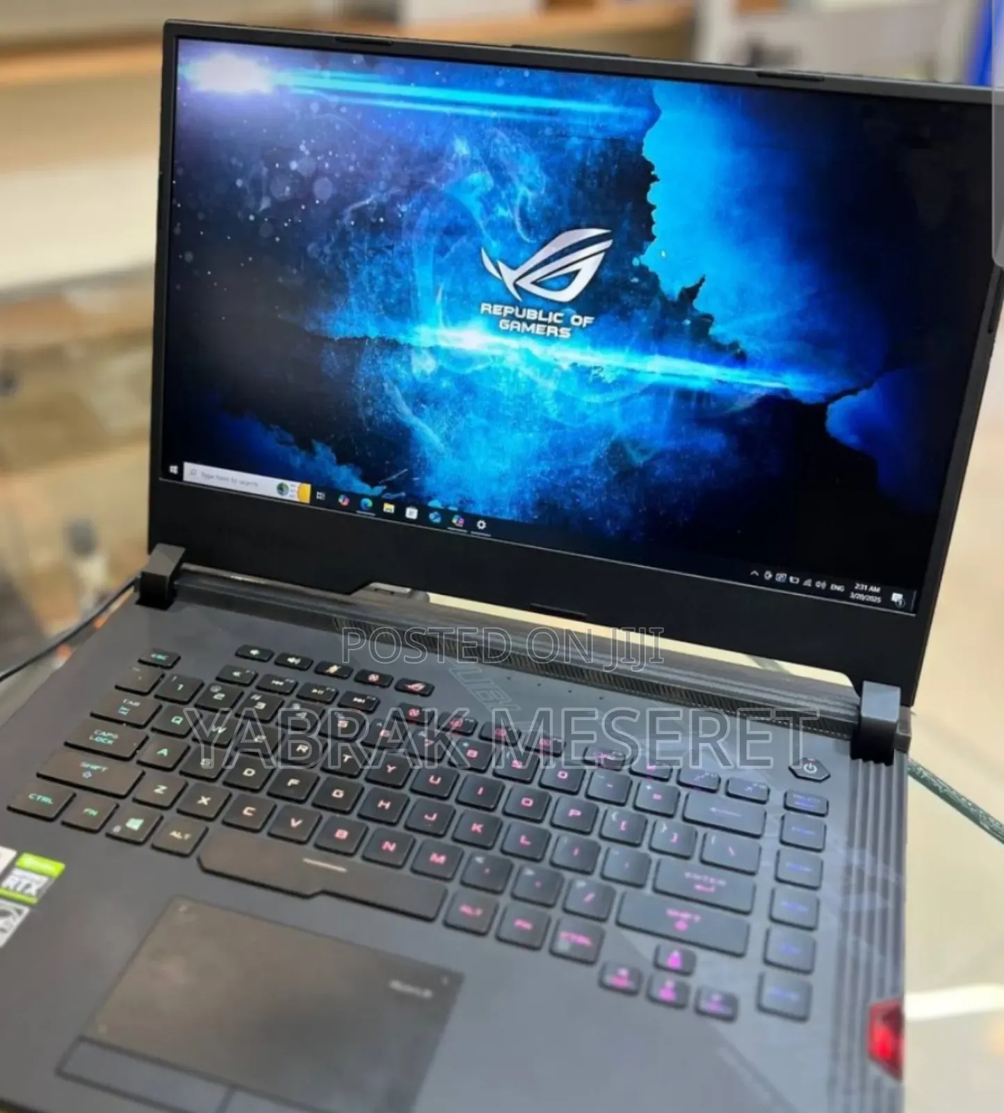New Laptop Asus ROG Strix G15 16GB Intel Core I7 SSD 512GB