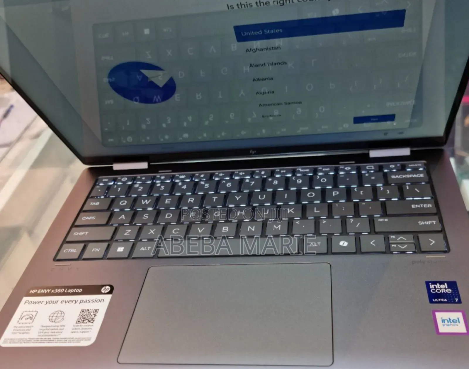 New Laptop HP Envy X360 16GB Intel Core Ultra 7 SSD 1T