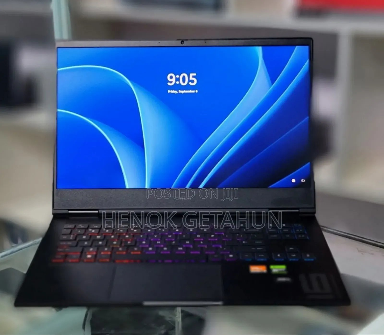 New Laptop HP Omen 16 16GB AMD Ryzen 9 SSD 1T