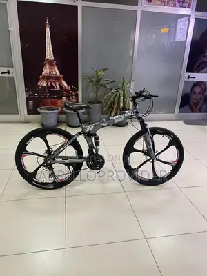 Folding Bergaso Bicycle 7 Marsh Full Suspension Original