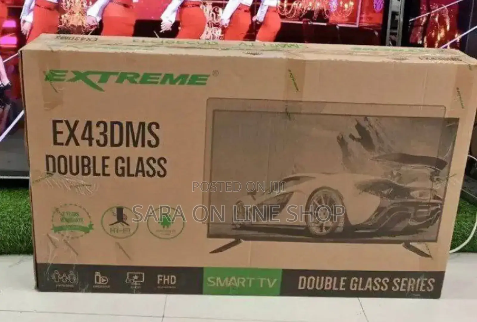 Extreme 43” Smart Tv – Full Hd | Double Glass | Android