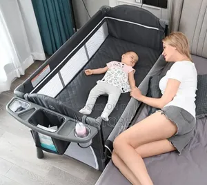 5in1 Deluxe Baby Bedside Crib