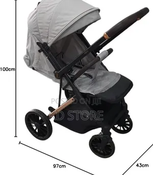 Luxury Baby Stroller Foldable and Adjustable for Comfort 