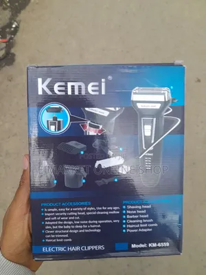 Kemei 3-in-1 Hair Clipper Your All-in-One Grooming Solution