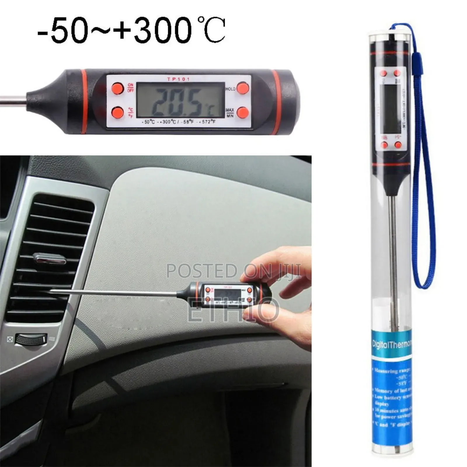 Digital Thermometer Gauge