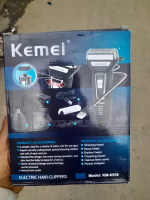 Kemei 3-in-1 Hair Clipper: Your Personal Barber at Home
