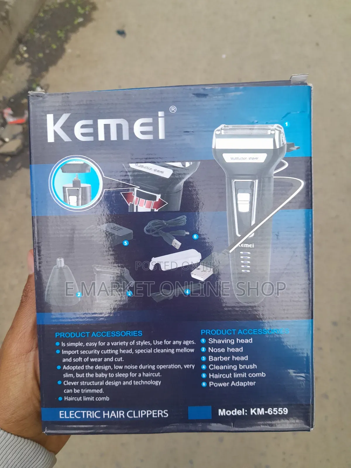 Kemei 3-in-1 Hair Clipper: The Smart Choice for Modern Men