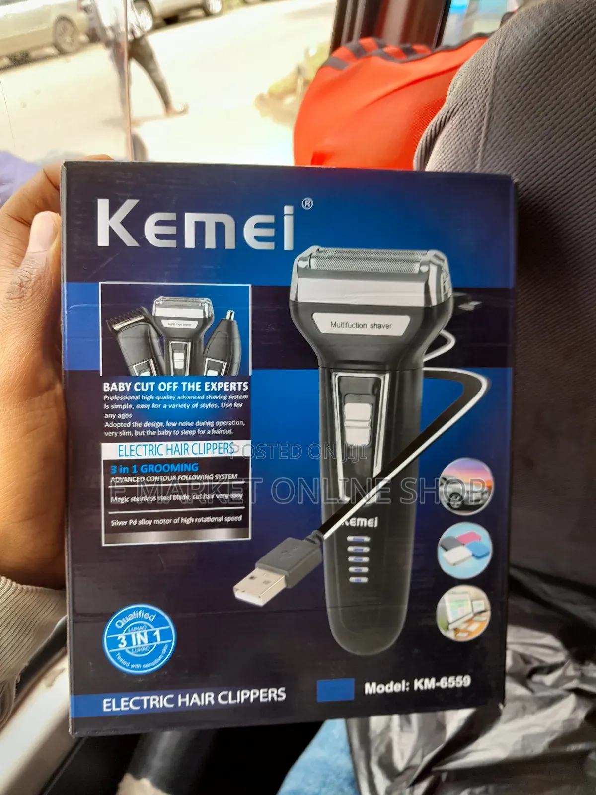 Kemei 3 In1kmeir Clipper Your Goto Tool for Perfect Haircuts