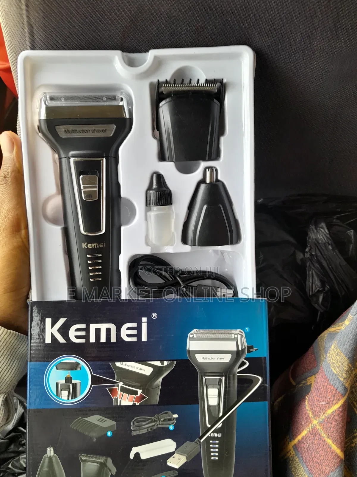 Kemei 3 in 1 Trim, Fade, and Detail Like a Pro