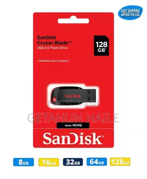 Photo - Sandisk Cruiser Blade 128gb Flash Drive