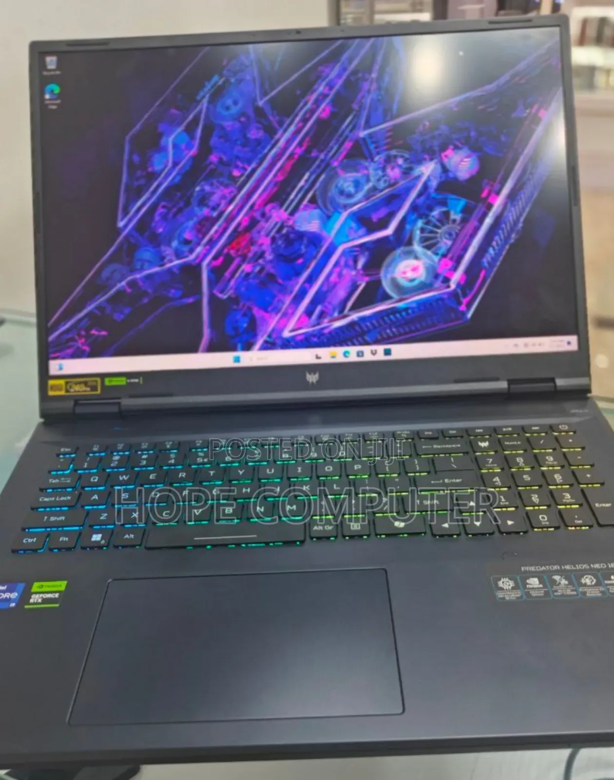 New Laptop Acer Predator Helios Neo 16 32GB Intel Core I9 SSD 1T