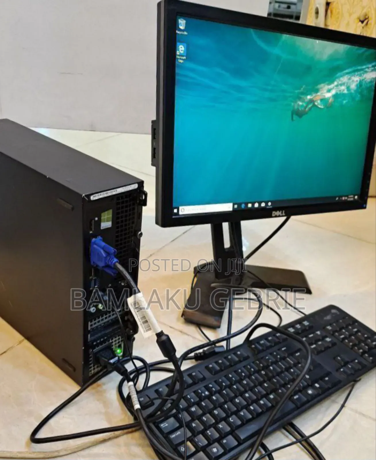 New Desktop Computer Lenovo ThinkCentre 24 4GB Intel Core I3 HDD 500GB