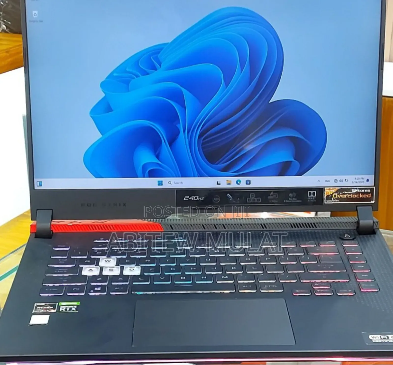 New Laptop Asus ROG Strix G15 16GB AMD Ryzen 9 SSD 1T