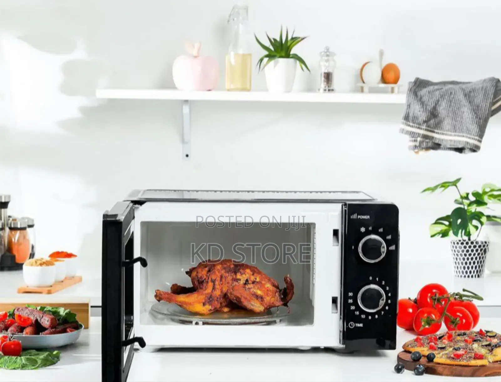 Geepas Gmo1899 20liter Microwave Oven - 1100w Solo
