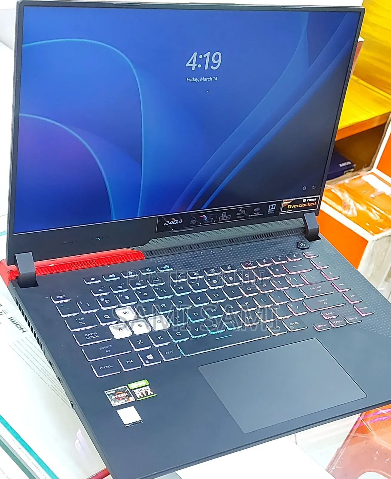 New Laptop Asus ROG Strix G15 16GB AMD Ryzen 9 SSD 1T