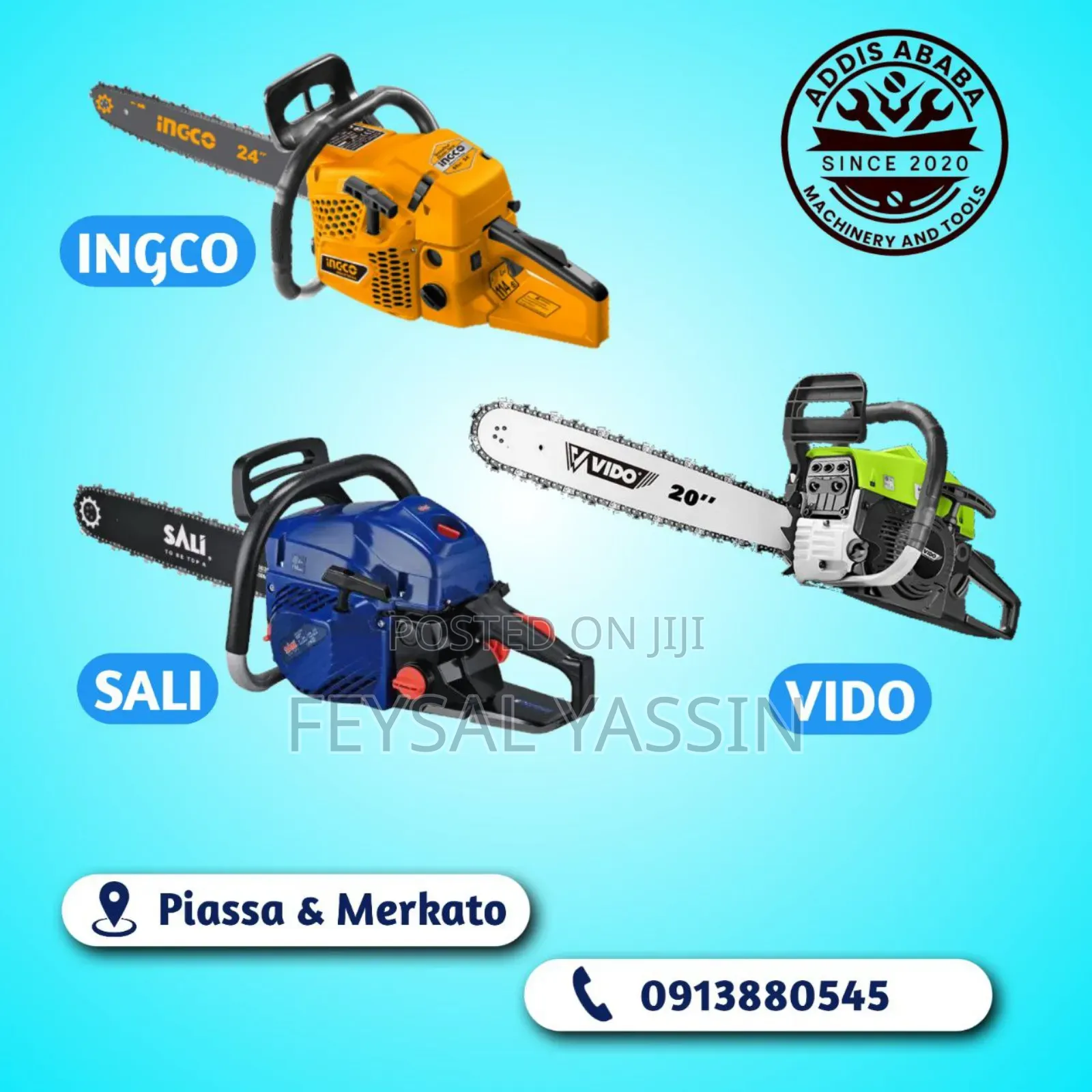ግንድ መቁረጫ Chain Saw 18'' - 24''