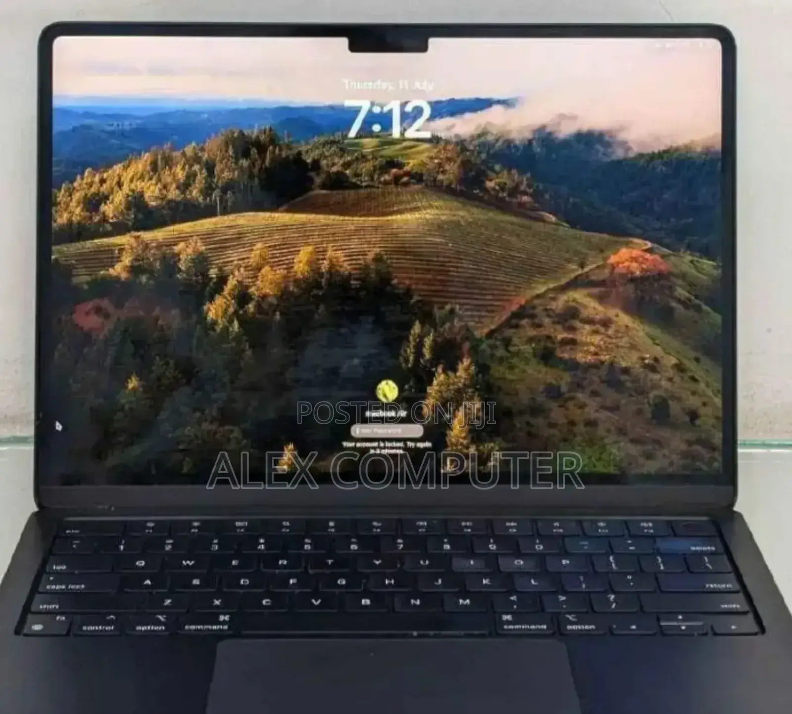 New Apple MacBook Air 2024 M3 13-Inch 8GB Intel Core I7 SSD 512GB