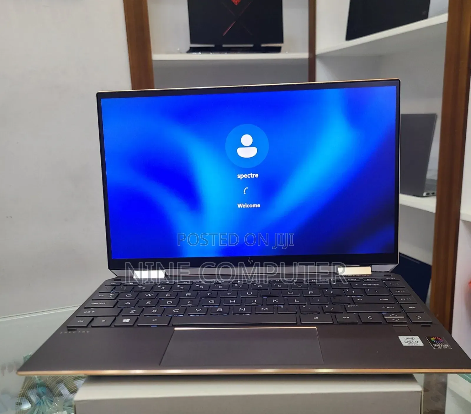 New Laptop HP Spectre 8GB Intel Core I7 SSD 512GB