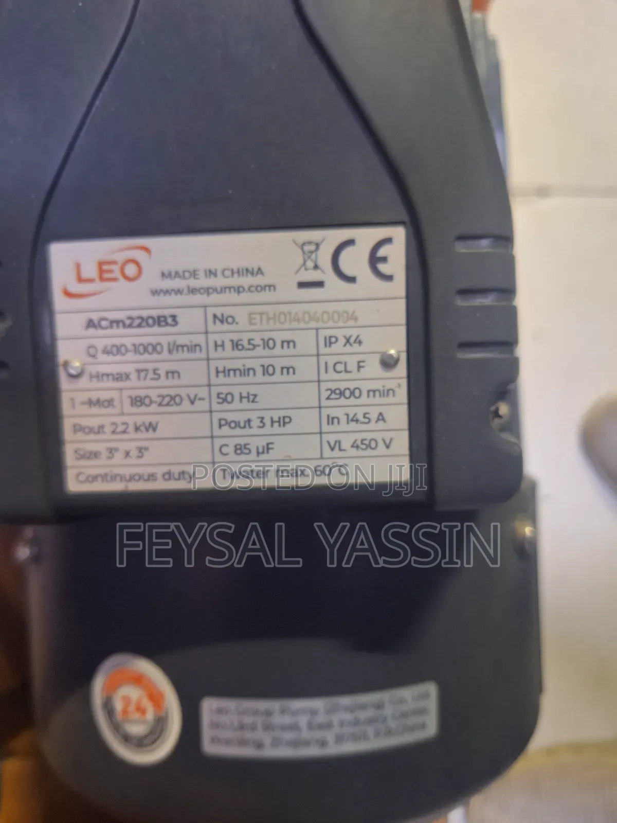 Leo Water Pump Surface 1hp - 5.5hp