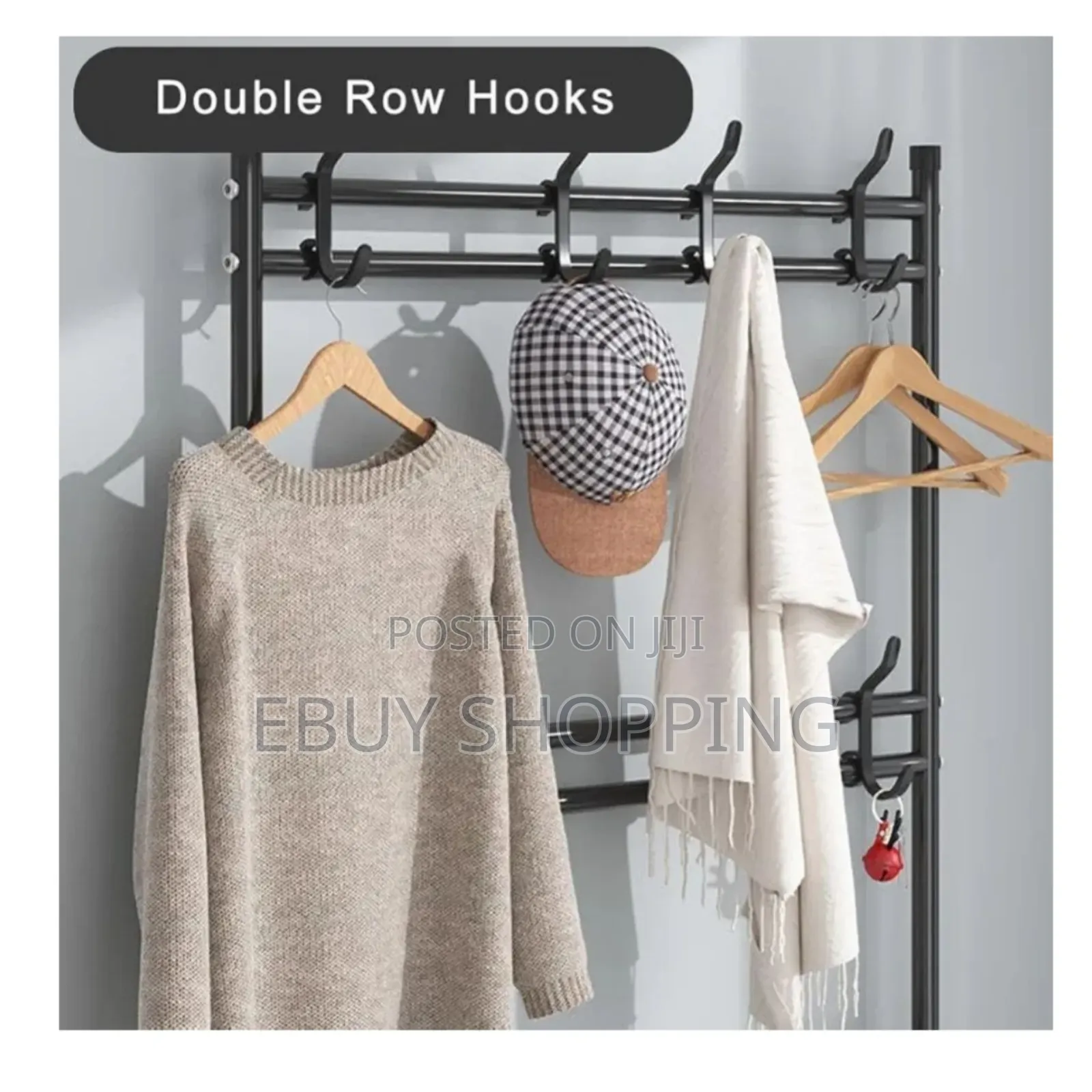 No-Tool Assembly 5-Layer Wardrobe Organizer