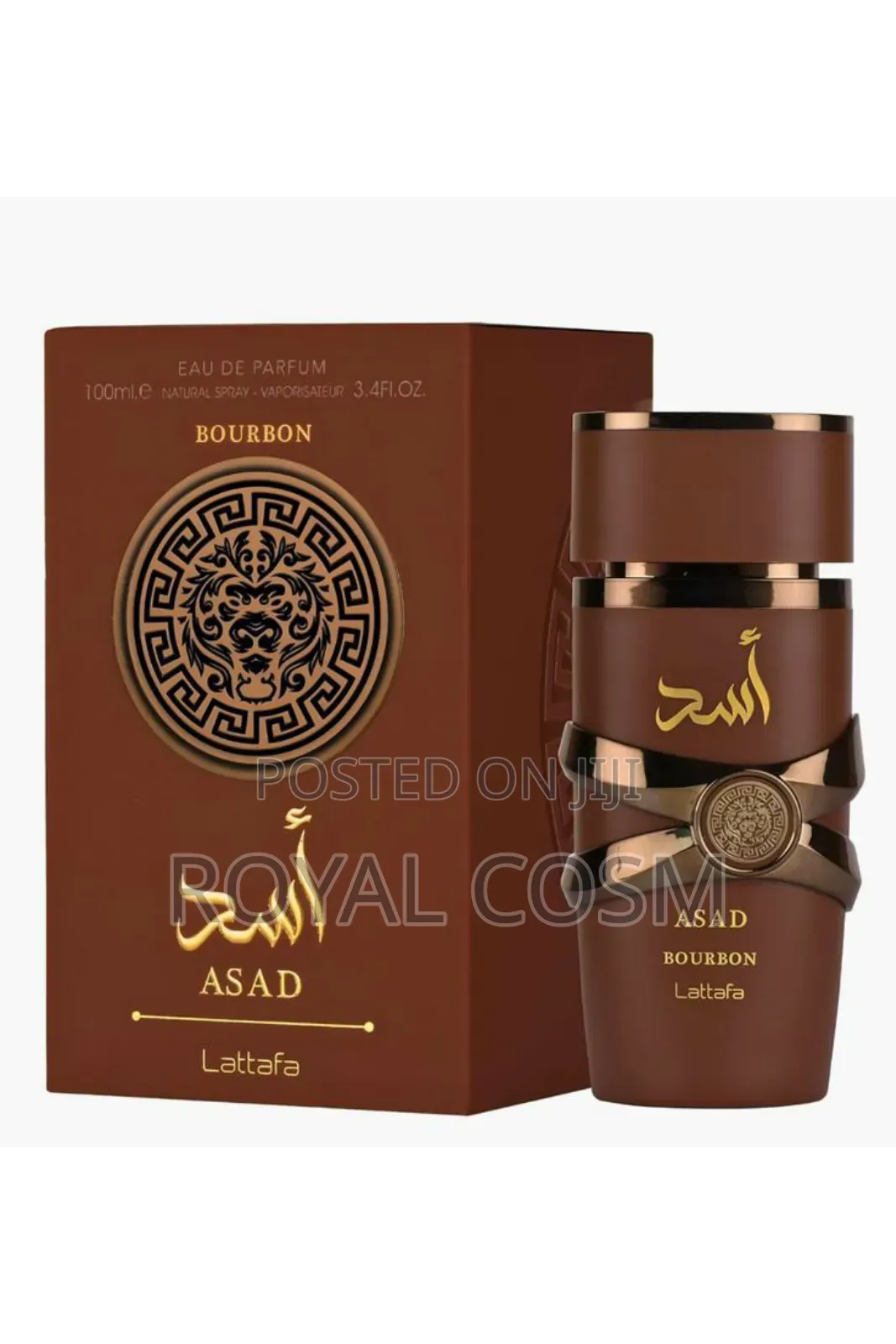Lattafa Asad Bourbon Unisex Edp Spray
