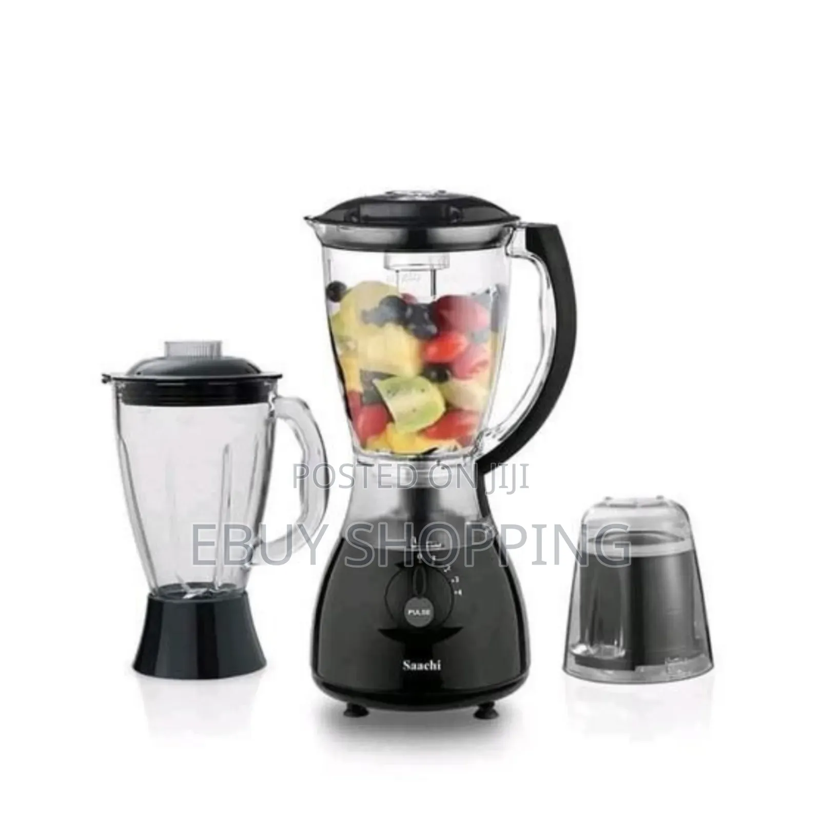 1.5 Litres Capacity Plastic Jar Saachi 3 in 1 Blender ,