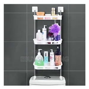 Adjustable Over Toilet Rack – Extra Storage in Minutes