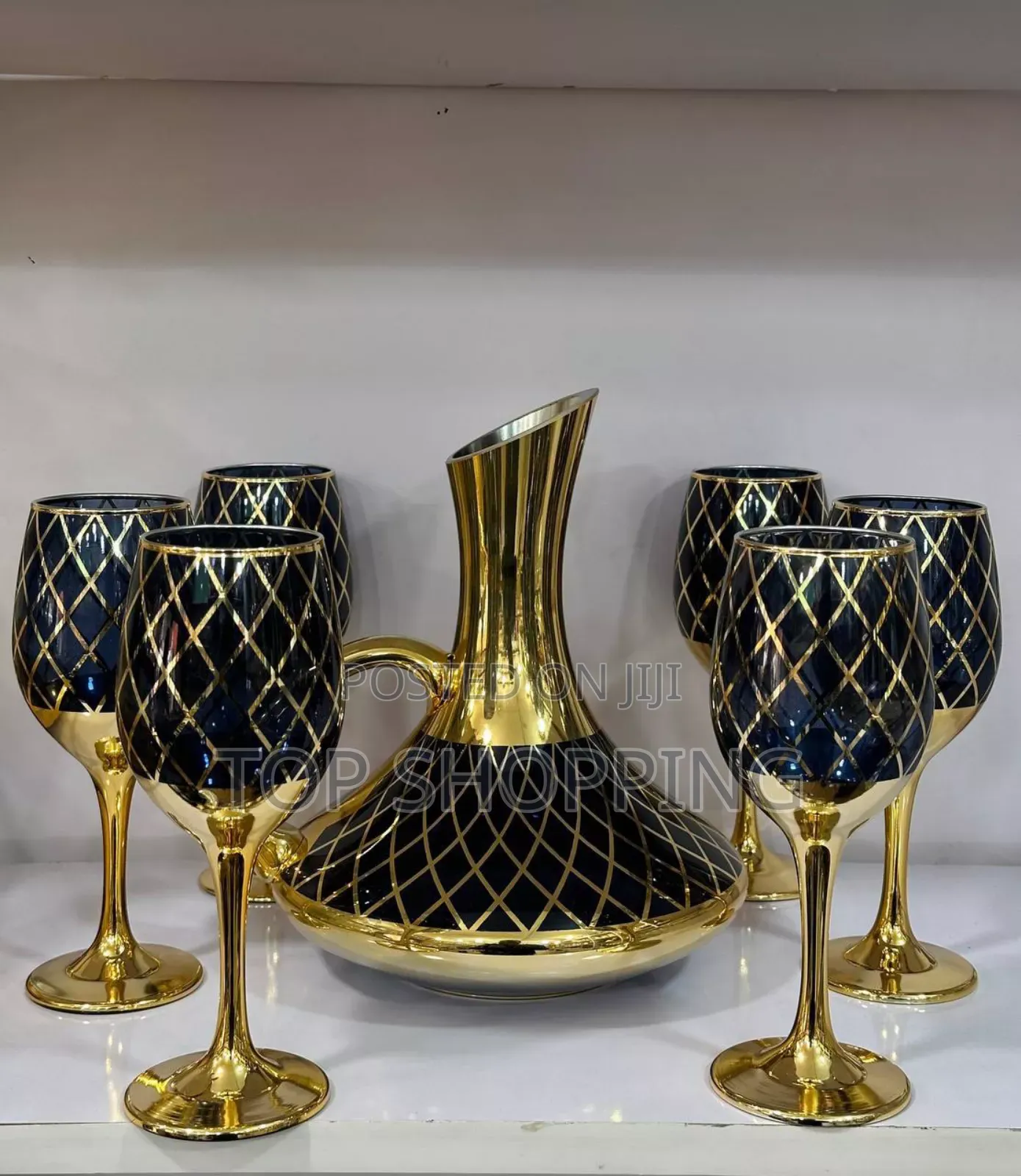 Original Glassware መጠጫ ብርጭቆ ከ መቅጃዉ ጋር