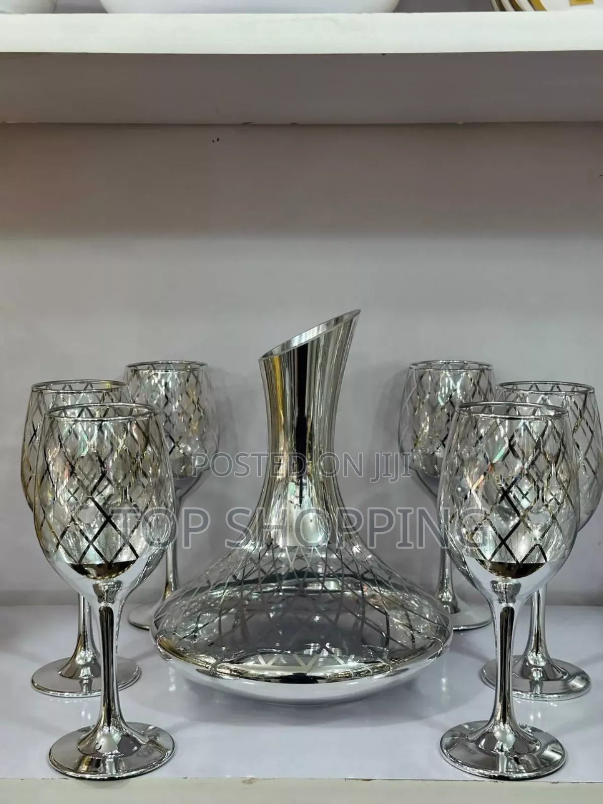 Original Glassware መጠጫ ብርጭቆ ከ መቅጃዉ ጋር