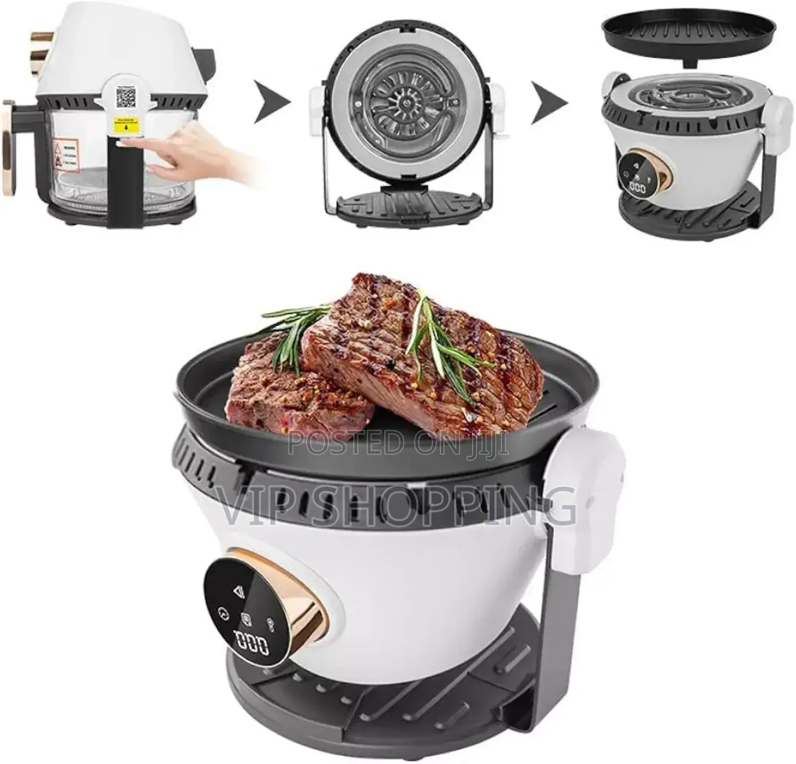 Air Fryer Grill and Stove 3 in 1 Original