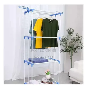 Photo - # Space-Saving Design: 4-Tier Clothes Drying Rack