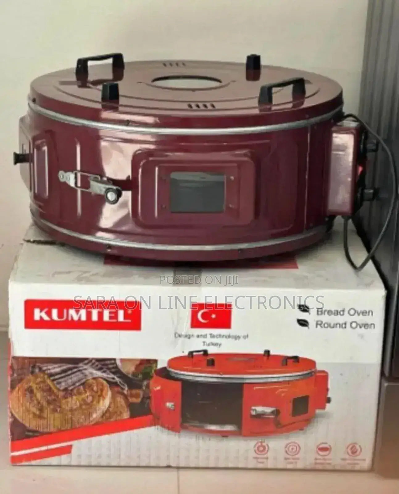 Kumtel 3-Patra Bread Round Oven – Turkish Technology
