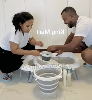 Foldable Baby Bath Tub With Accessories