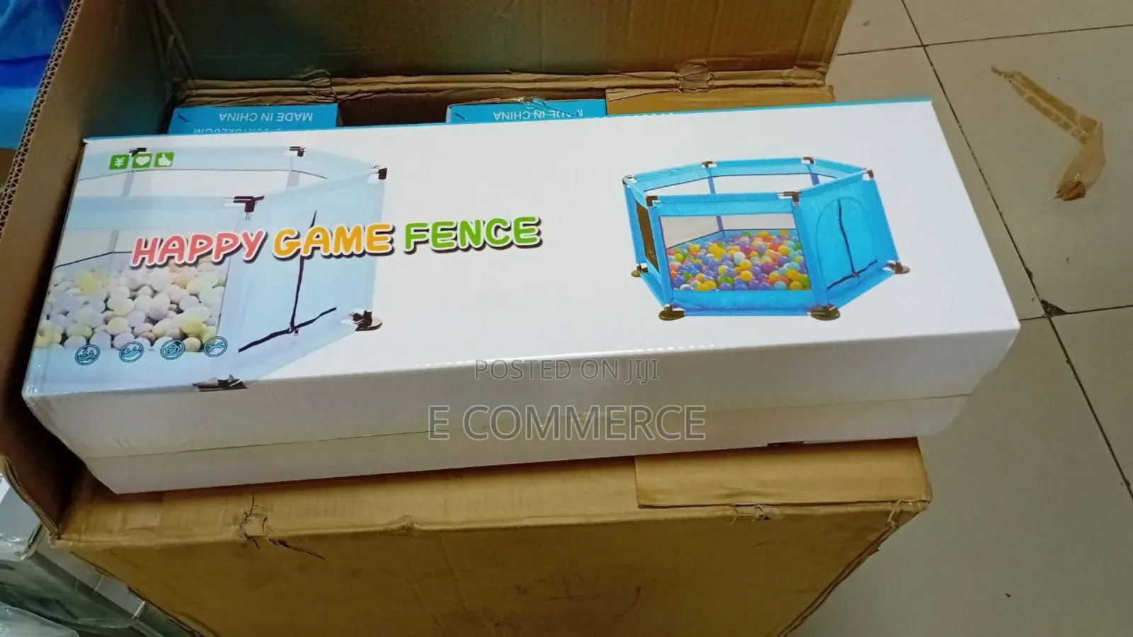 Foldable Children's Game Fence