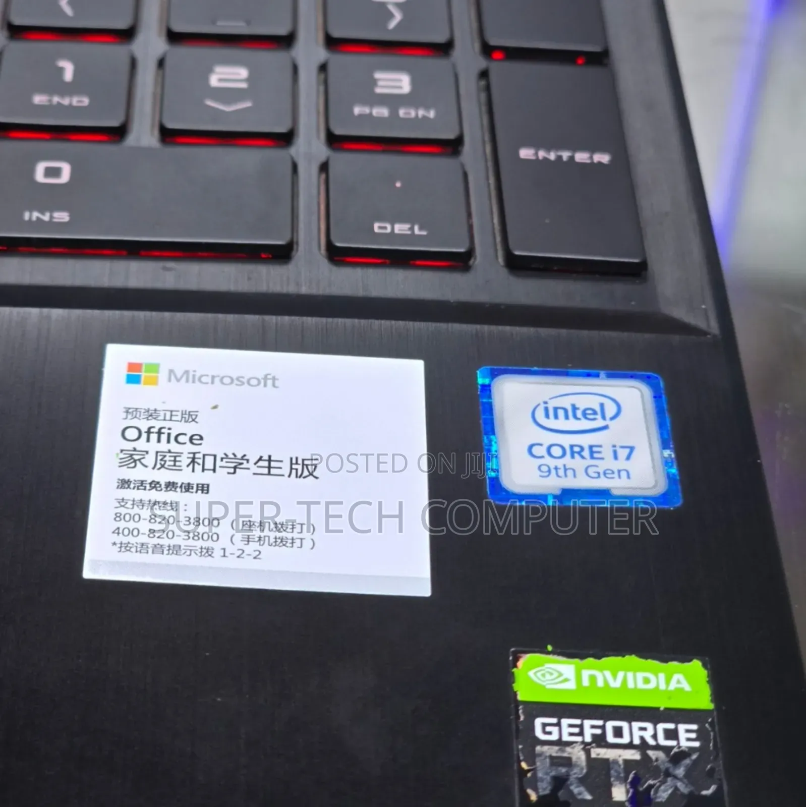 New Laptop HP Omen 15 16GB Intel Core I7 SSD 512GB