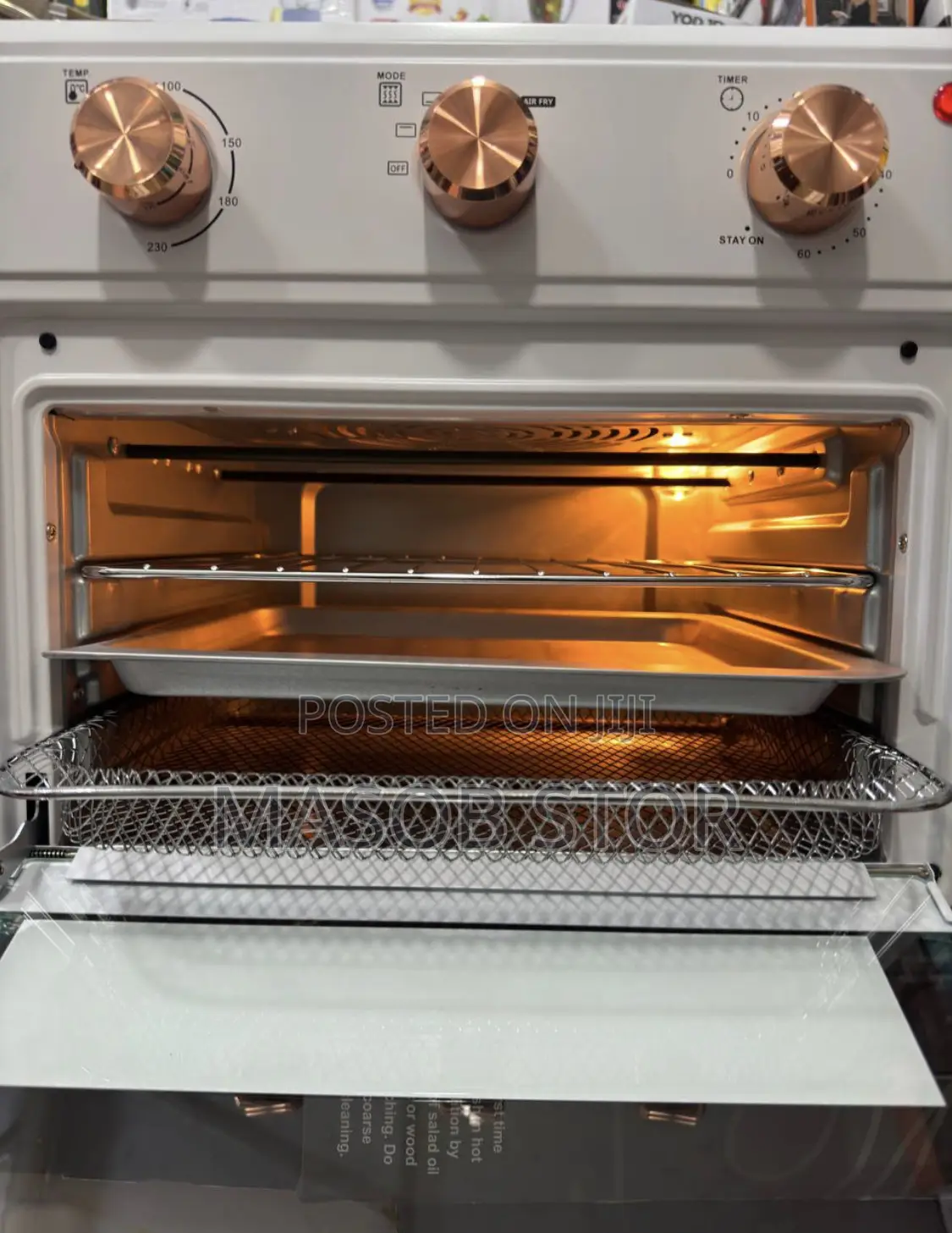 28litre + Airfry With Oven: ያለዘይት: