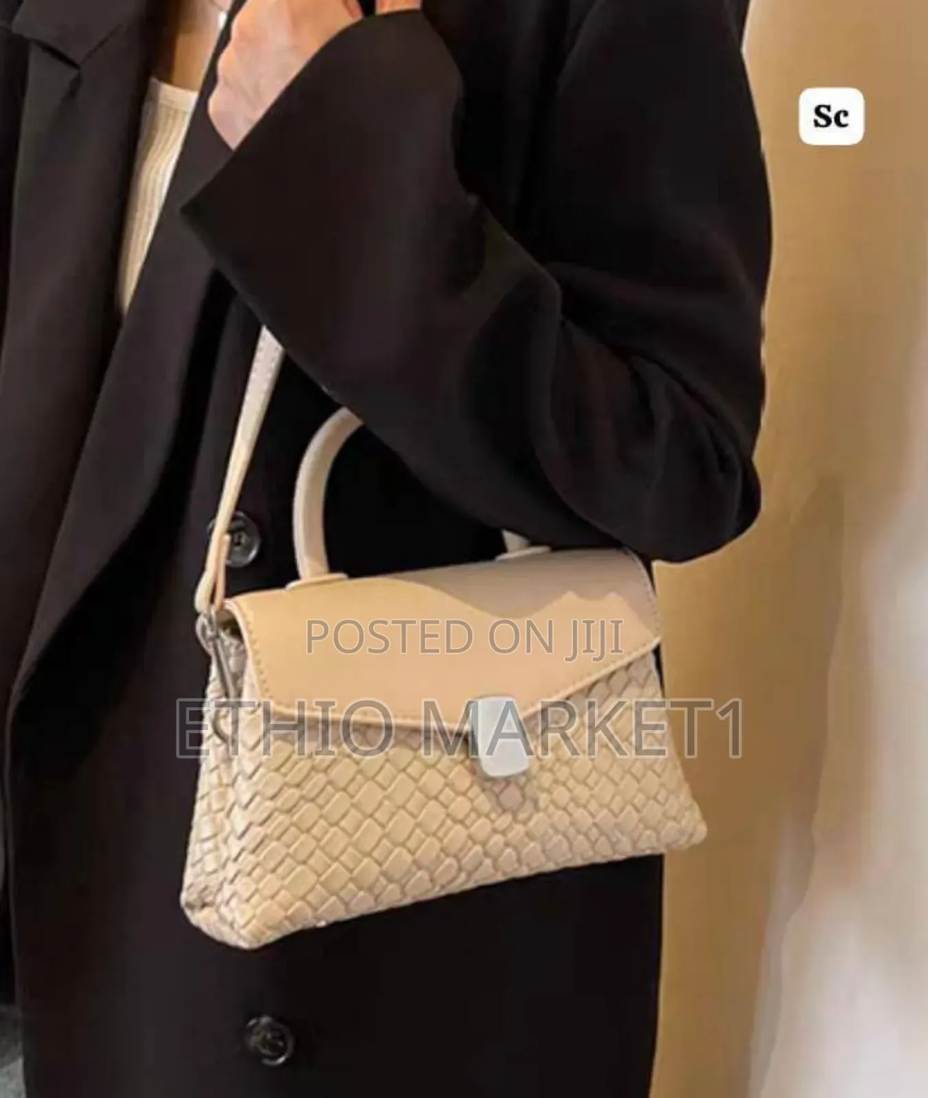Bottega Veneta Inspired Pu Leather Sling Bag