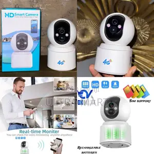 Rechargeable Sim Support 
Camera