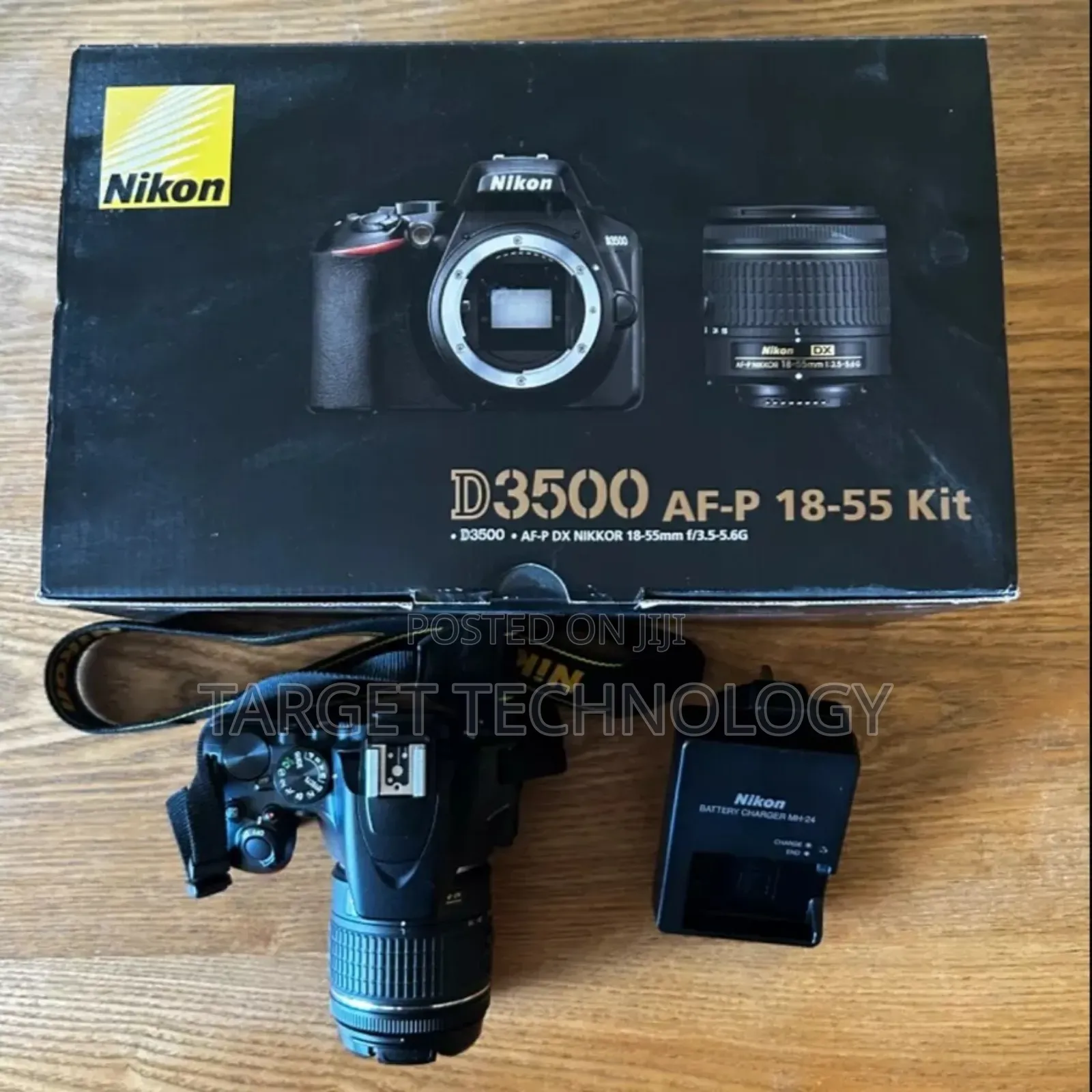 Nikon D3500 DSLR Camera With 18-55mm Lens