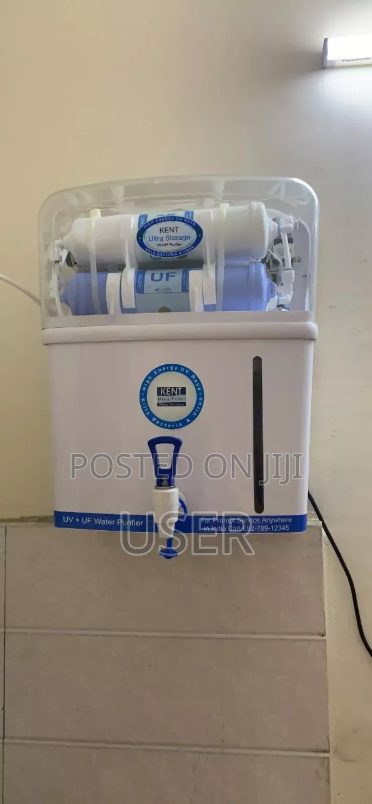 አስገራሚ Uv+Uf የቧንቧ ውሃ ማጣሪያ ማሽን