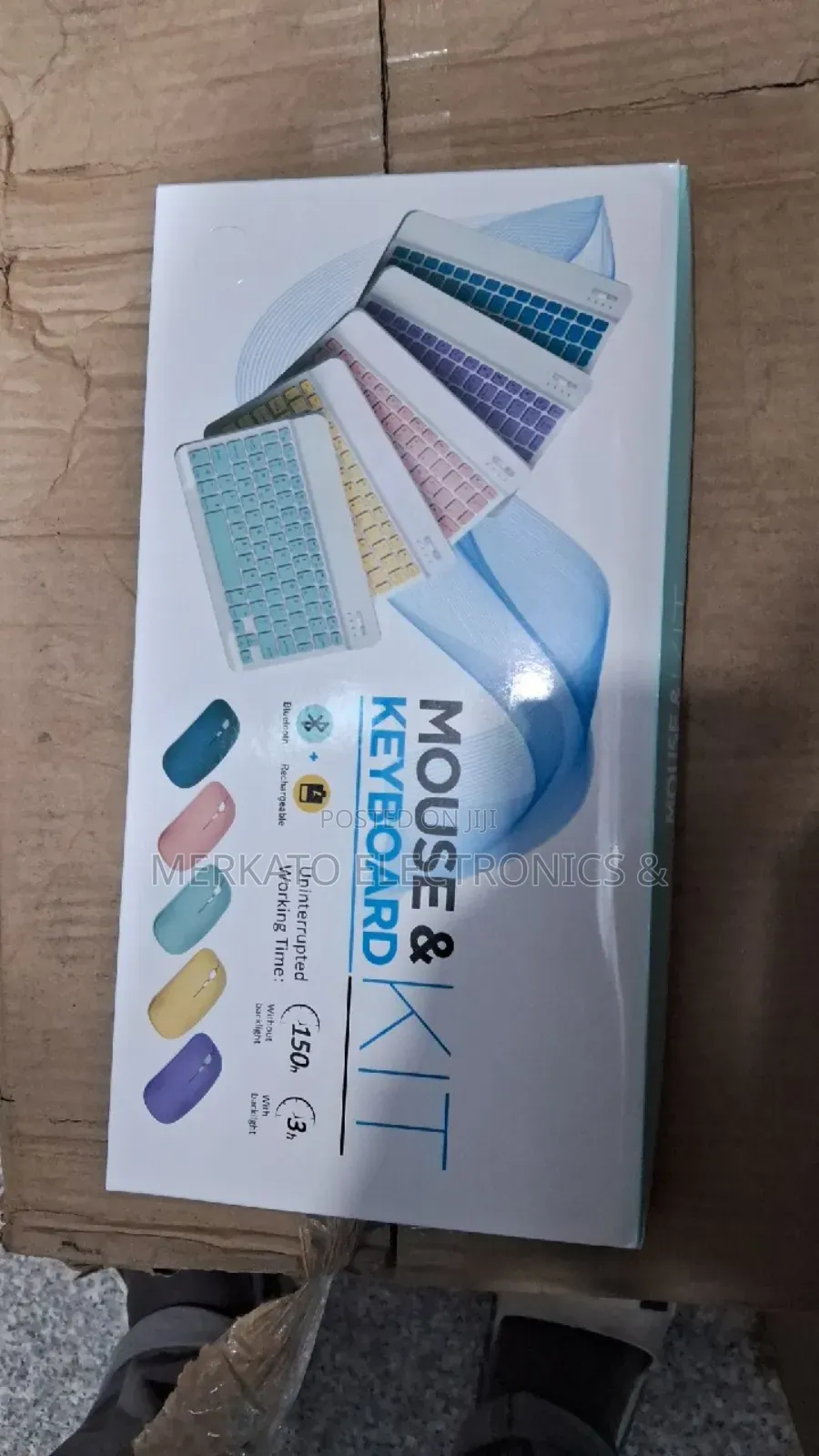 Wireless Mouse Keyboard Kit | Bluetooth Rechargeable