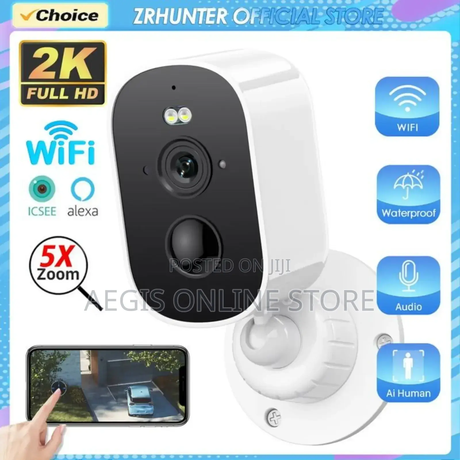 Jortan Battery Camera