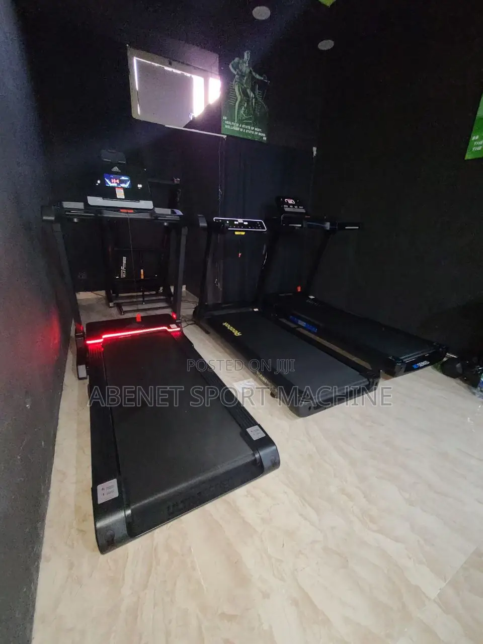 በቤቶ ስፖርት የሚሰሩበት ዘመናዊ Adidas T19 መሮጫ ማሽን