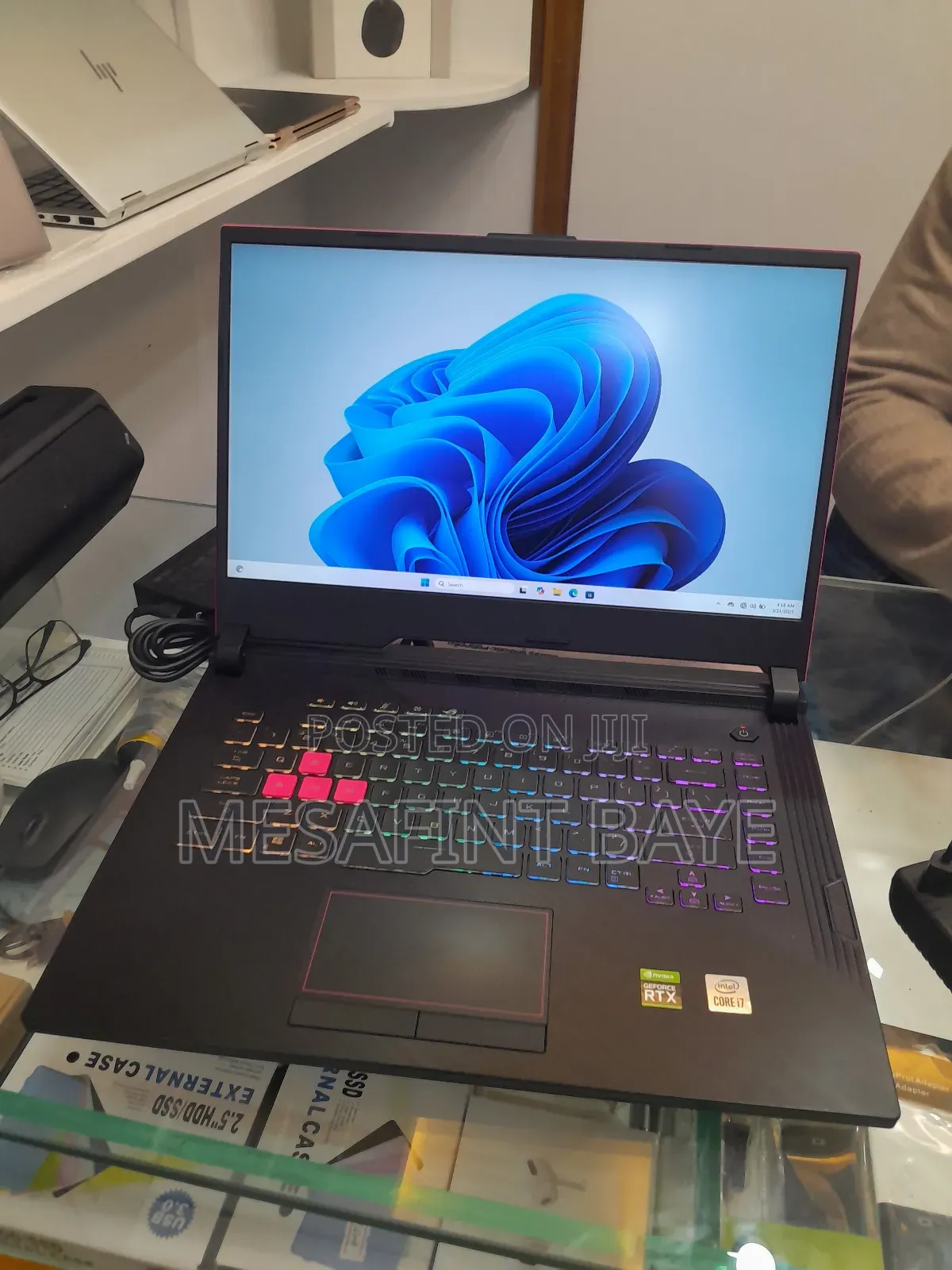 New Laptop Asus ROG Strix G15 16GB Intel Core I7 SSD 1T