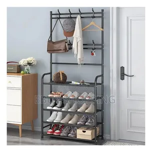 Photo - Maximize Your Space: 3-in-1 Multi-Functional Garment Rack